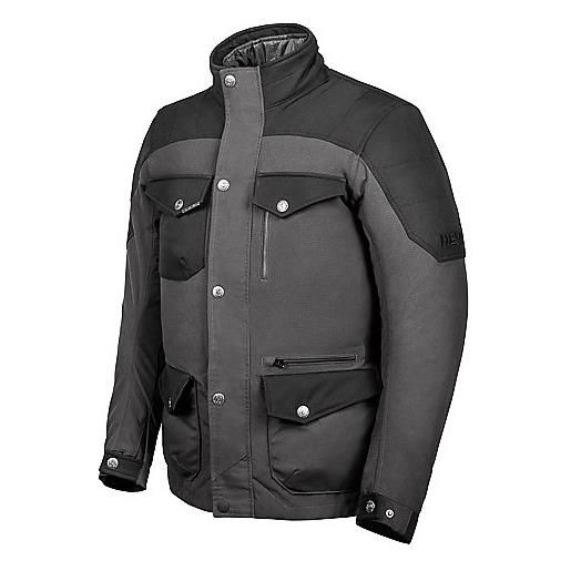 Hevik giacca moto in tessuto stile urbano Hevik portland evo nero