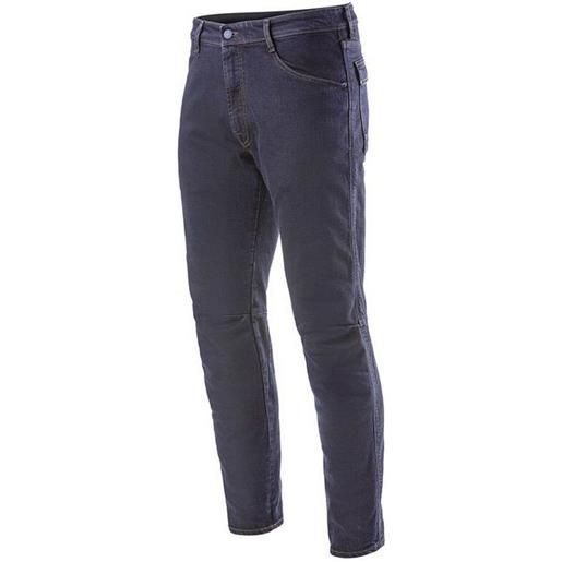 Alpinestars jeans pantaloni moto Alpinestars alu denim rinse blu