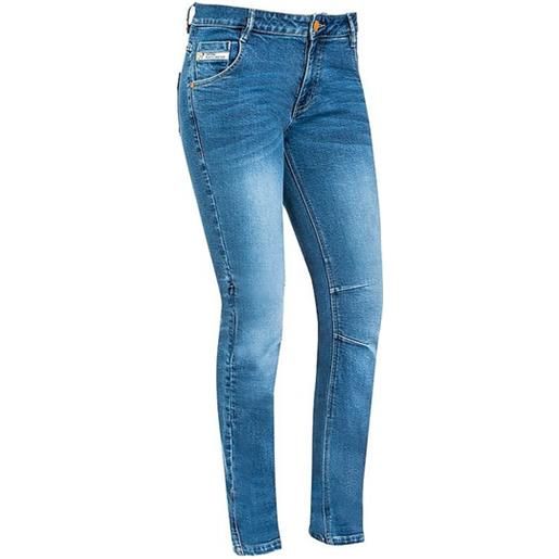 Ixon pantaloni donna jeans moto certificati Ixon mikki stonewash