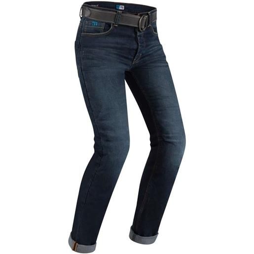 Pmj pantaloni jeans moto omologati Pmj caferacer blu