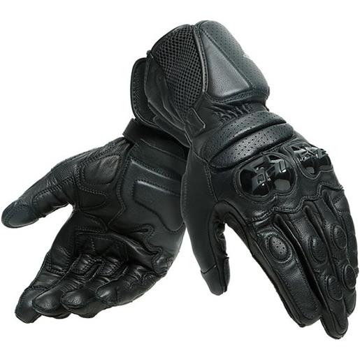 Dainese guanti moto sportivi in pelle Dainese impeto nero