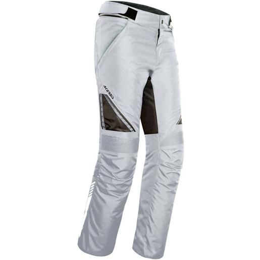 Acerbis pantaloni moto in tessuto Acerbis ce x-tour grigio chiaro