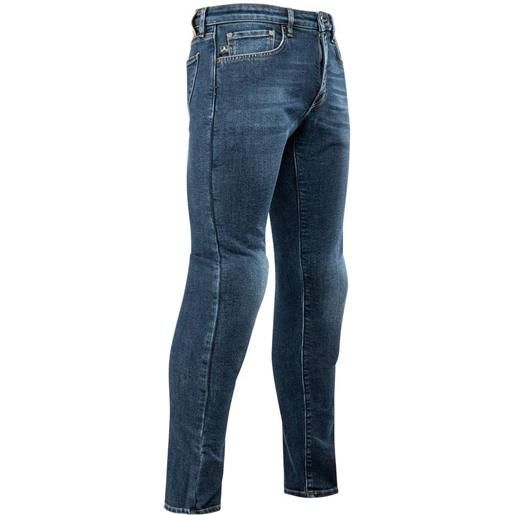 Acerbis pantalone donna jeans moto certificato Acerbis pack lady blu