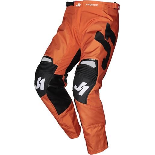 Just1 pantaloni moto cross enduro Just1 j-force terra arancio nero