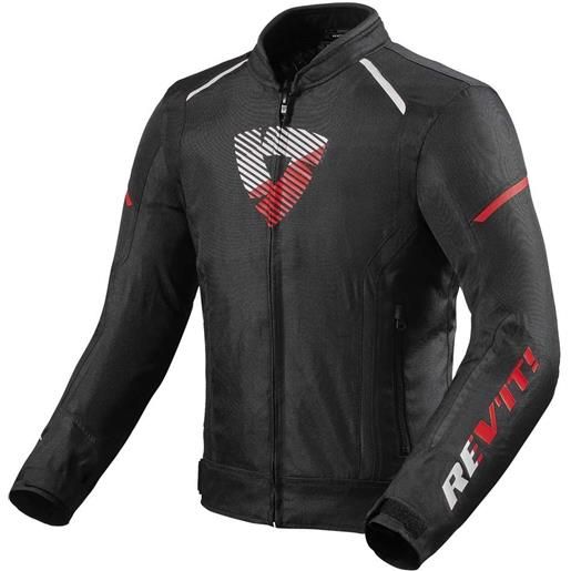 Rev'it giubbotto moto Rev'it sprint h2o nero rosso