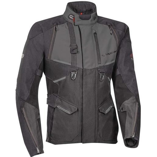 Ixon giacca moto in tessuto adventure Ixon eddas nero antracite