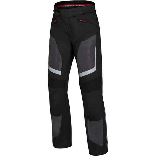 Ixs pantaloni moto in tessuto Ixs gerona air 1.0 nero grigio ros