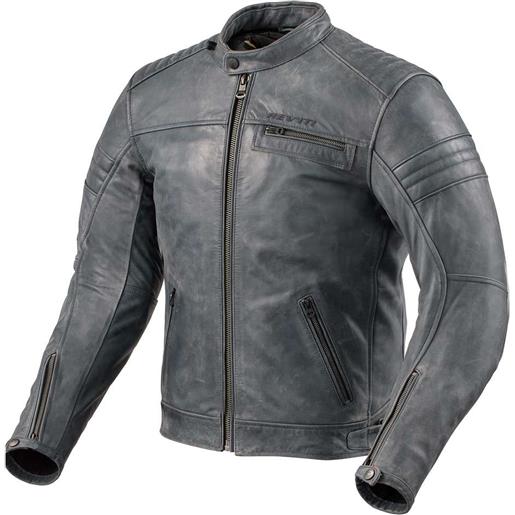 Rev'it giacca moto in pelle Rev'it resteless blu