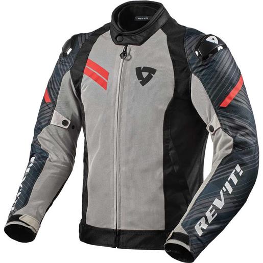 Rev'it giacca moto sportiva Rev'it apex air nero neon rosso