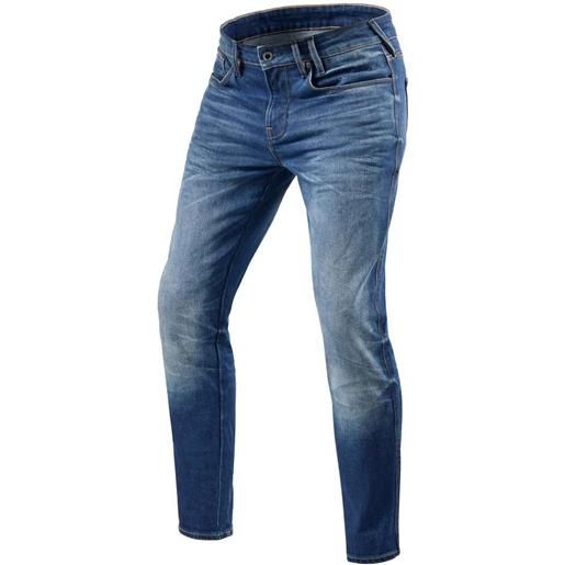 Rev'it jeans moto Rev'it carlin sk blu medio slavato l36