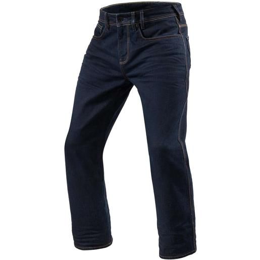 Rev'it jeans moto Rev'it philly 3 lf blu scuro slavato l34