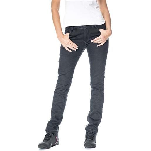 Ixon jeans pantaloni donna moto Ixon billie nero