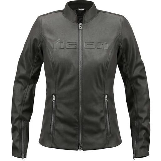 Icon giubbotto moto donna Icon tuscadero2 nero