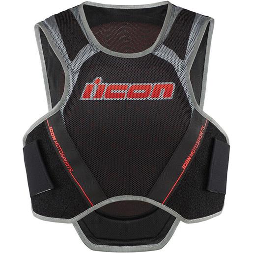 Icon gilet protettivo moto Icon softcore megabolt nero