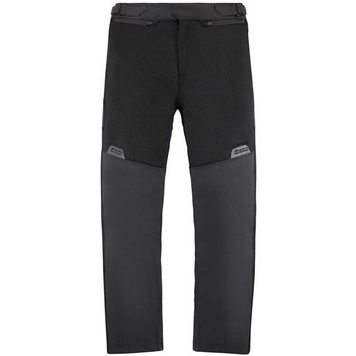 Icon pantalone moto estivo Icon mesh af overpant nero