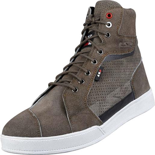 Ls2 scarpe moto casual ls2 downtown man taupe