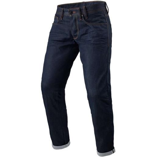 Rev'it jeans moto Rev'it lewis selvedge tf blu scuro - l34