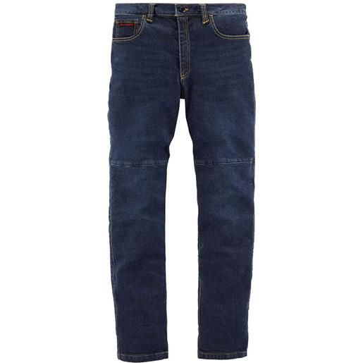 Icon jeans moto Icon uparmor blu
