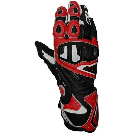 Ixon guanti moto racing Ixon vortex gl nero bianco rosso