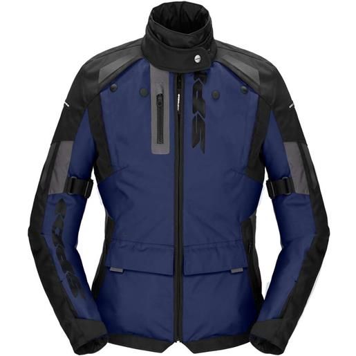 Spidi giubbotto moto donna Spidi crossmaster lady nero blu