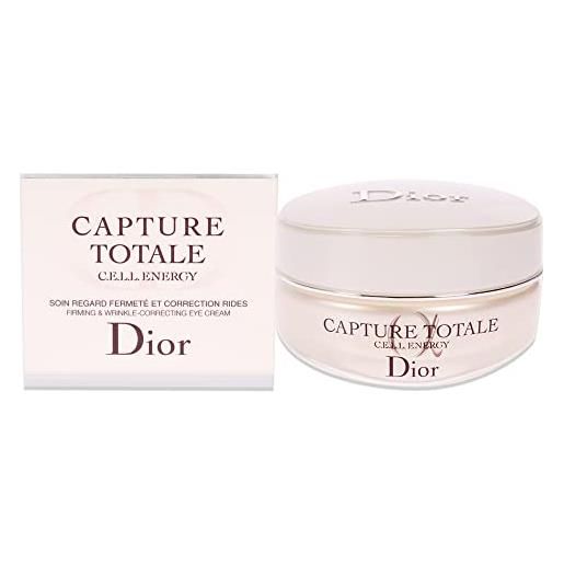 Dior christian Dior capture totale energy eye cream trattamento occhi, 15 ml