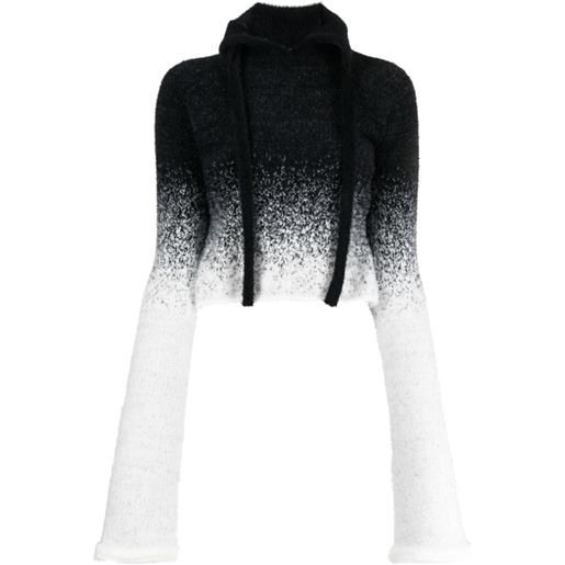 Ottolinger maglione con effetto sfumato - nero