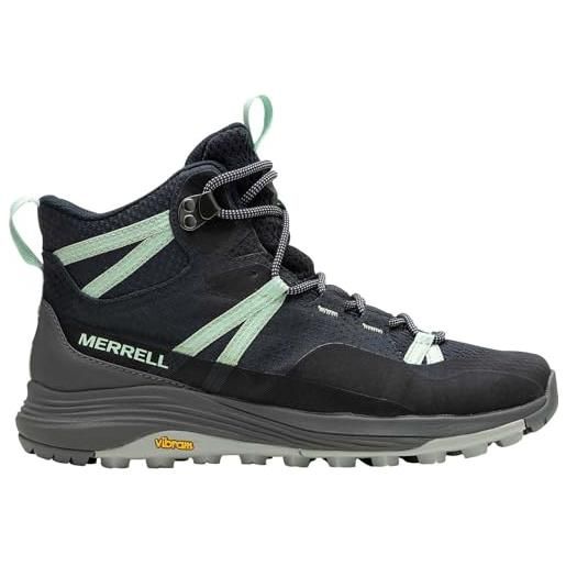 Merrell sirena 4 mid gtx, stivali da escursionismo donna, marina militare, 37 eu