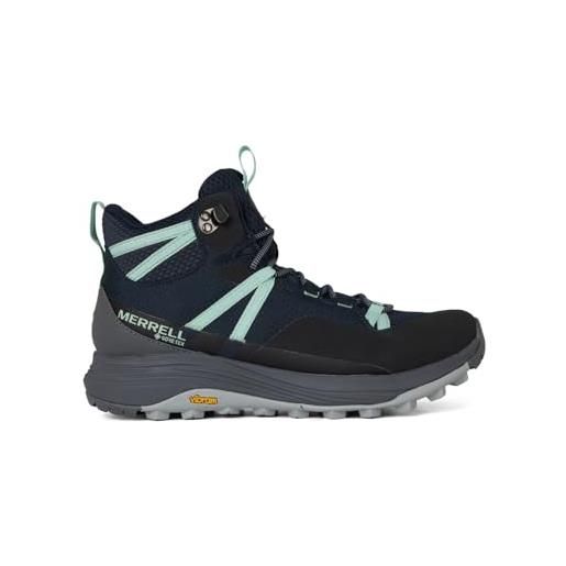Merrell sirena 4 mid gtx, stivali da escursionismo donna, marina militare, 37 eu
