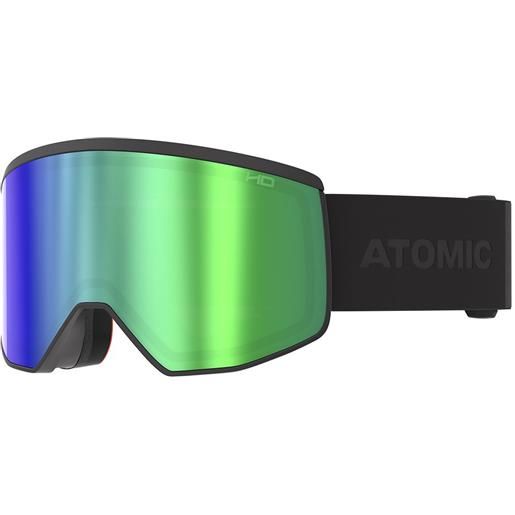 Atomic four pro hd ski goggles nero green hd/cat 2-3