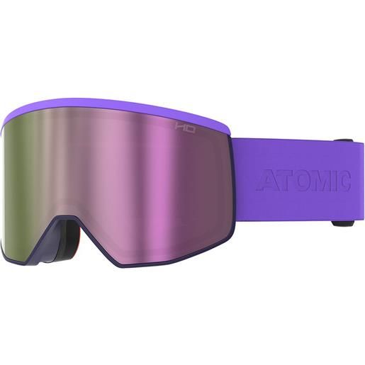 Atomic four pro hd ski goggles viola purple hd/cat2-3