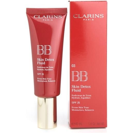 CLARINS bb skin detox fluid spf 25 - bb cream n. 03 dark