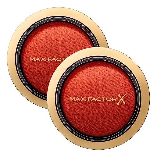 MAXFACTOR max factor facefinity blush fard viso formula leggera modulabile e ultra sfumabile finish matte colore 55 stunning sienna - 2 fard