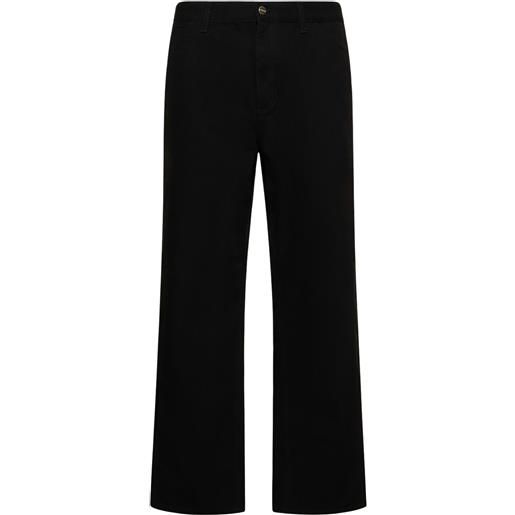 CARHARTT WIP pantaloni simple in cotone