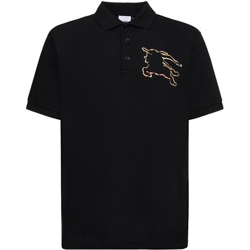 BURBERRY polo winslow con logo