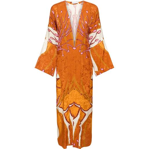 JOHANNA ORTIZ kimono romance fluviar jacquard