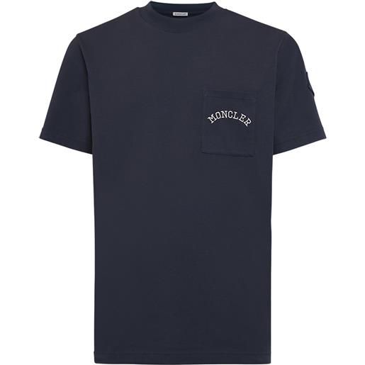 MONCLER t-shirt in jersey di cotone