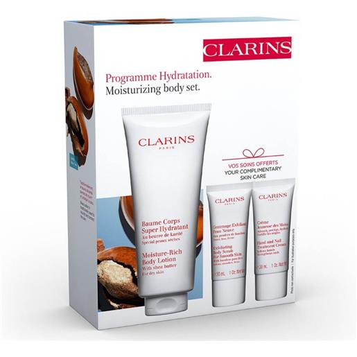 Clarins value pack moisturizing cofanetto