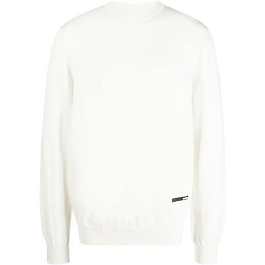 OAMC maglione con applicazione - bianco