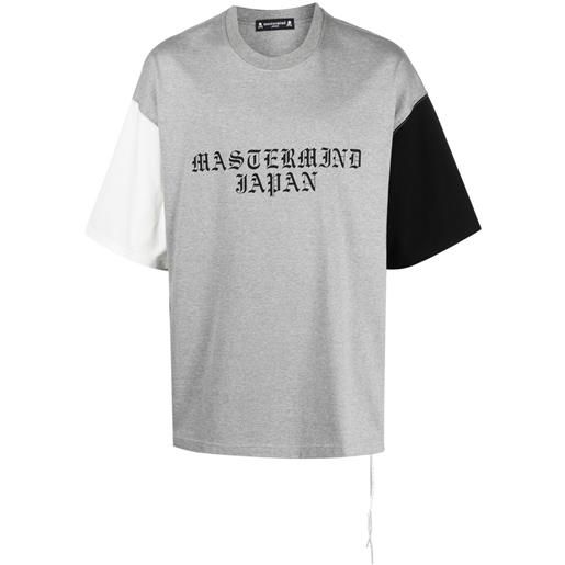 Mastermind World t-shirt con stampa teschio - grigio