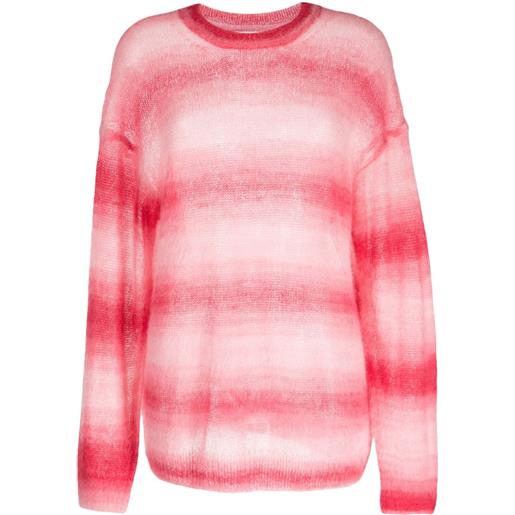 RE/DONE maglione a righe - rosa