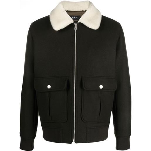 A.P.C. giacca new ben - verde