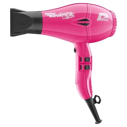 Parlux advance light ionic & ceramic asciugacapelli professionale 2200 w colore fucsia