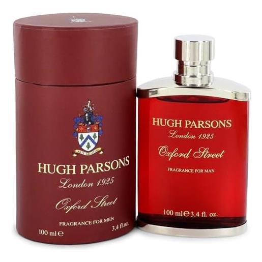Hugh parsons, oxford street, eau de parfum, profumo da uomo, 100 ml
