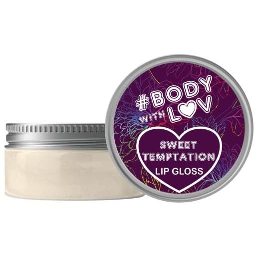 #BODYWITHLUV burro lip gloss - dolce tentazione, 25 ml