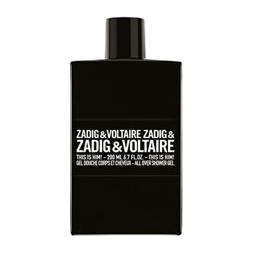 Zadig & Voltaire this is him - gel doccia, 200ml