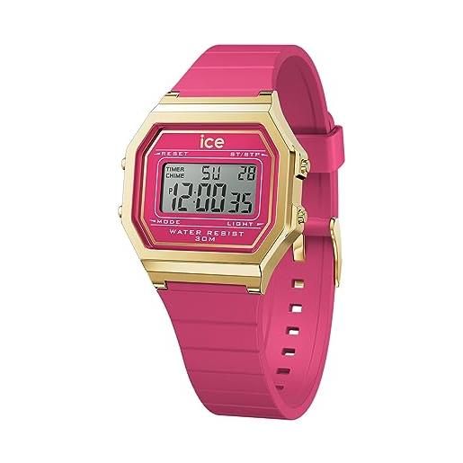 Ice-watch - ice digit retro raspberry sorbet - orologio rosso da donna con cinturino in plastica - 022050 (small)