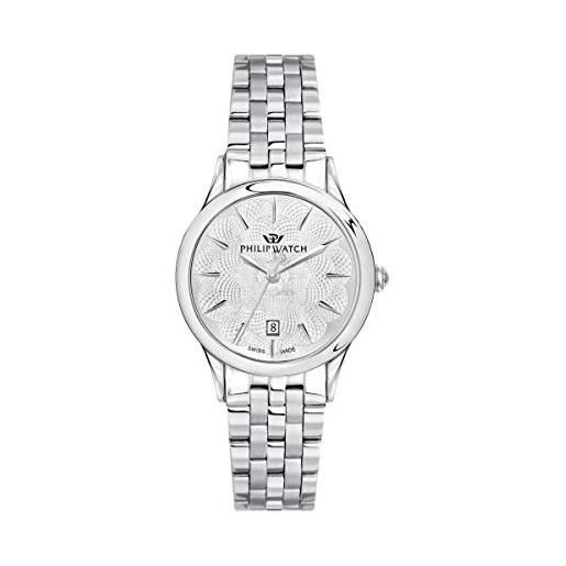 Philip Watch orologio analogico quarzo donna con cinturino in acciaio inox r8253596501