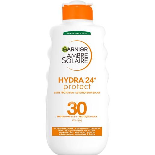 Garnier ambre solaire hydra 24h latte solare protettivo ed idratante spf 30 200 ml