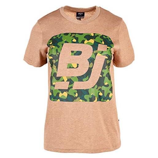 BEJO logo bj jr, t-shirt ragazzo, beige, 140