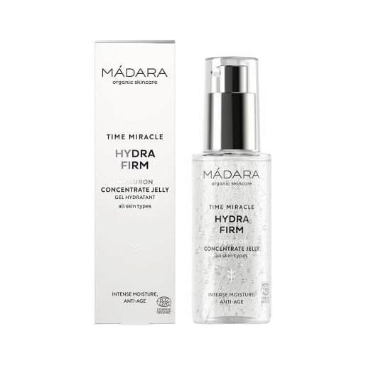 MÁDARA gel idratante intensivo per pelli mature time miracle hydra firm (hyaluron concentrate jelly) 75 ml